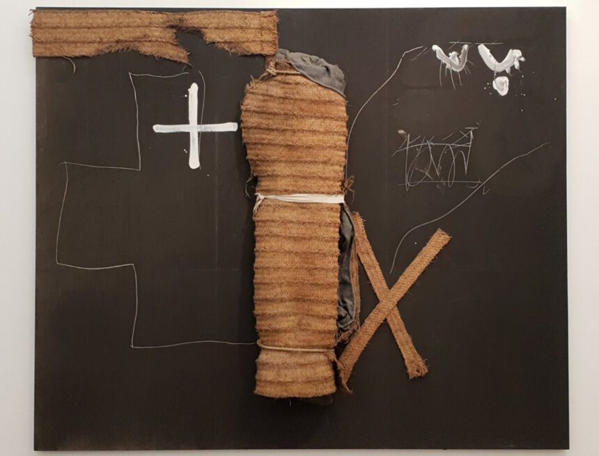 Embolcall (Wrapping), Antonio Tapies, 1994. Fondacija Antonio Tapies