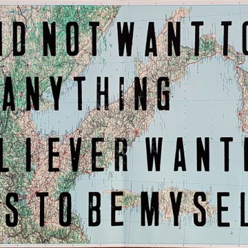 Dragan Vojvodić, ALL I EVER WANTED, print na mapi, 2020 ALL I EVER WANTED WAS TO BE MYSELF – STRATEGIJA APROPRIJACIJE