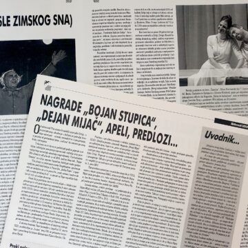 IZVEŠTAJ ŽIRIJA O DODELI NAGRADE „DEJAN MIJAČ“ ZA REDITELJSКI OPUS