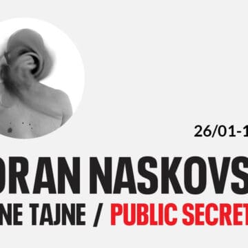 Naskovski Retrospektiva Zorana Naskovskog od petka u novosadskom MSUV