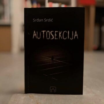 Srđan Srdić, Autosekcija (Beograd, Partizanska knjiga 2023). Foto: Art Box portal