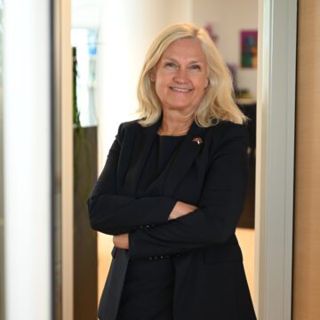 Nj. E. ambasadorka Kristin Melsom. Copyright CorD