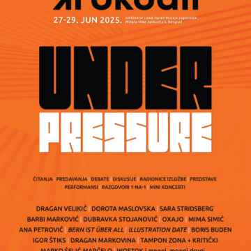 Plakat-preview-1446x2048 XVII Festival KROKODIL – UNDER PRESSURE: otpor u zajedništvu i angažovanoj reči